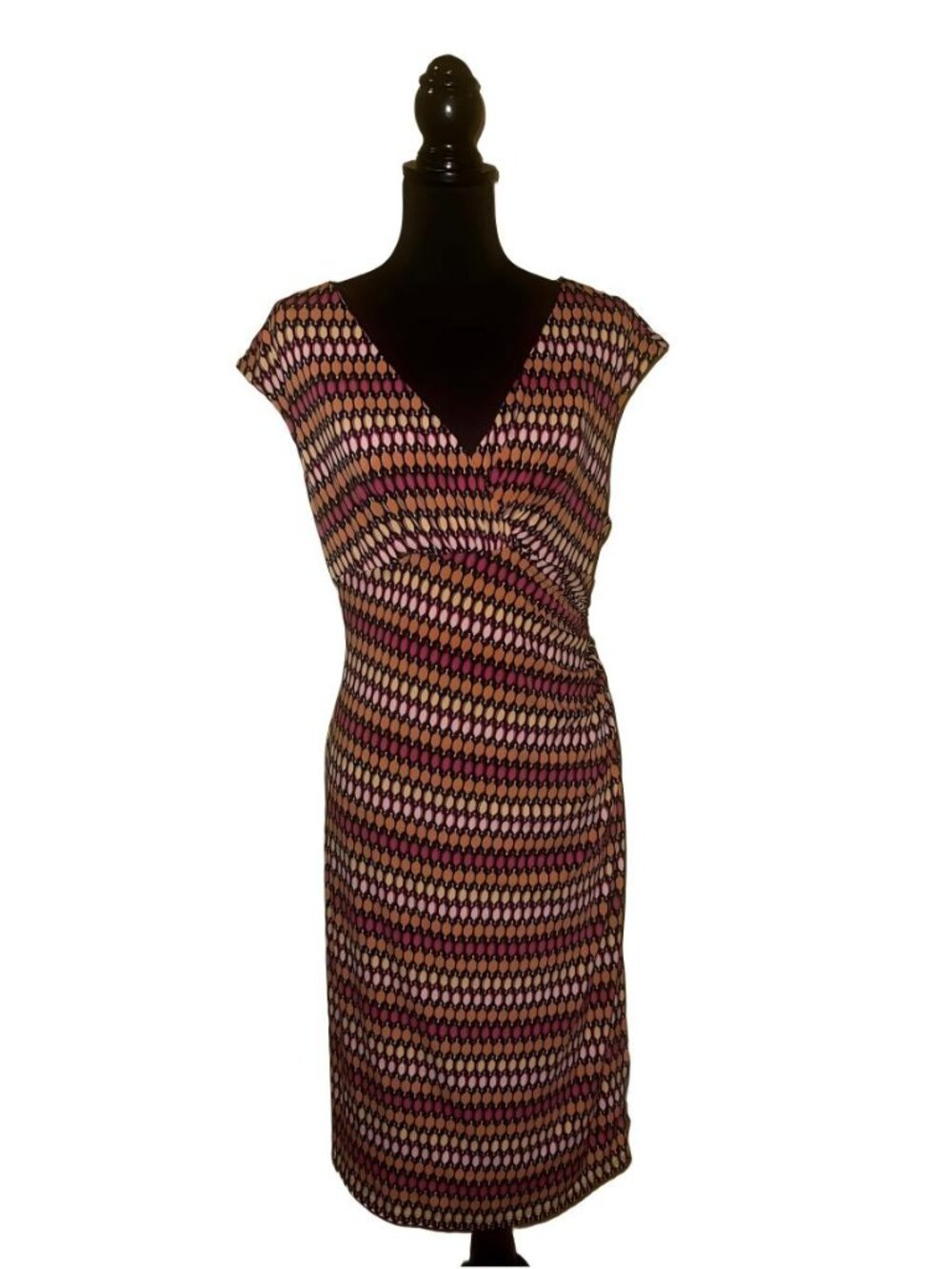 Premise Colorful Geometric Print Dress